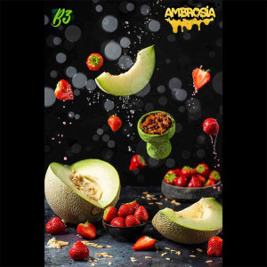 Табак для кальяна B3 - Ambrosia (Дыня, клубника) 50г