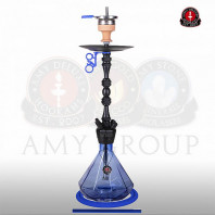 Кальян AMY Deluxe - 063 PSMBK-BU (ALU DIAMOND)  (Полный комплект)