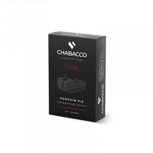 Смесь для кальяна Chabacco STRONG - Pumpkin Pie (Тыквенный пирог 50г