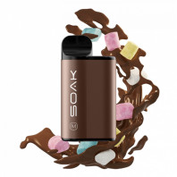 Электронная сигарета SOAK M 4000 - Cocoa with marshmallow (Какао с маршмеллоу)