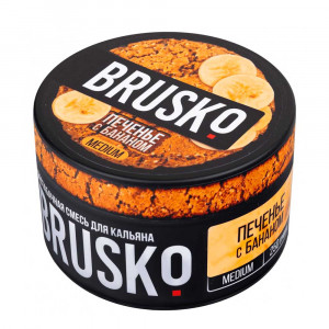 Смесь для кальяна BRUSKO MEDIUM - Печенье с бананом 250г