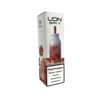 Электронная сигарета UDN BAR X 7000 - Watermelon Raspberry (Арбуз малина)