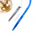 Кальян Seven Star - AM-613 Silver Blue (полный комплект)
