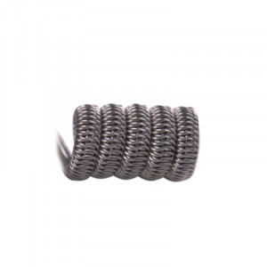 Койлы New Coil - #166 Quad Fused Clapton Плата D=3 mm 6 витков R ~ 0,18 Om (4*0,3 K.A1 + 0,1 Ni80)