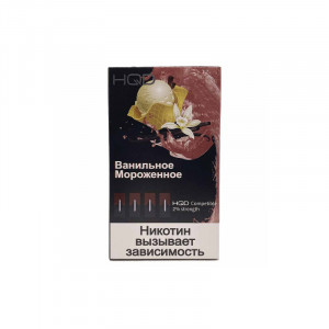 Картриджи для JUUL HQD Pods - Vanilla ice cream 60 мг (Ванильное мороженое) (уп. 4 шт)