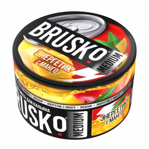 Смесь для кальяна BRUSKO MEDIUM - Энергетик с манго 250г