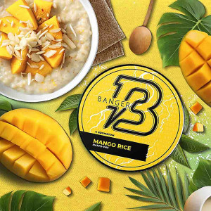 Табак для кальяна Banger - Mango Rice (Манго Рис) 25г