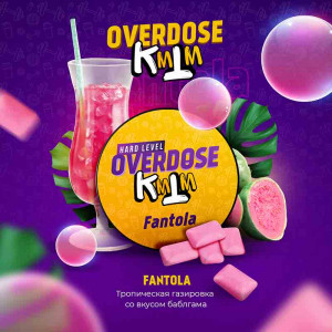 Табак для кальяна Overdose - Fantola (Тропическая газировка) 25г
