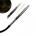 Кальян Seven Star - AM 555LA Silver Black Фосфор 62см