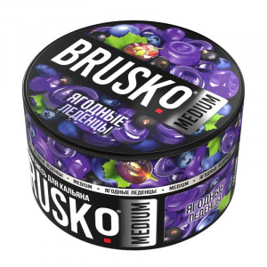 Смесь для кальяна BRUSKO MEDIUM - Ягодные леденцы 250г