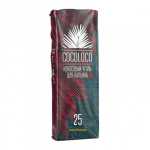 Уголь для кальяна Cocoloco 12 шт 25мм