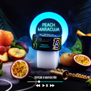 Табак для кальяна Banger - Peach maracuja (Персик маракуйя) 100г