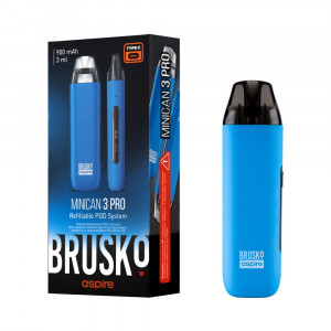 POD-система Brusko Minican 3 PRO (Синий) 900 mAh