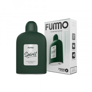 Электронная сигарета FUMMO SPIRIT 7000 - Загадочный Остров (Дыня Персик Виноград)