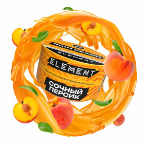 Табак для кальяна Element Земля - Rich Peach NEW (Персик) 25г