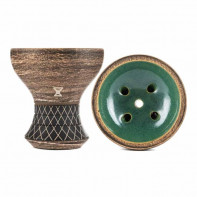 Чаша для кальяна Alpha Bowl - Turk Design Green Sand (Прямоток)
