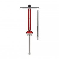 Кальян Alpha Hookah - Echo Silver (Ruby Red) 48см (Без колбы)