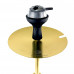 Кальян Seven Star - E-100B-SS GOLD LIGHT GLASS (Светящаяся колба) 67см (Полный комплект)