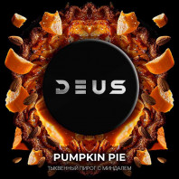 Табак для кальяна Deus -  Pumpkin Pie (Тыквенный пирог с миндалем) 30г