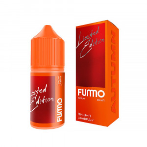 Жидкость Fummo Aqua Autumn - Вишня Шафран 30мл 20мг (Лимитка)