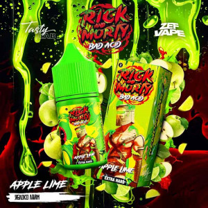 Жидкость Rick & Morty Bad Acid EXTRA HARD - Apple Lime (Яблоко Лайм) 30мл 20мг 20мг