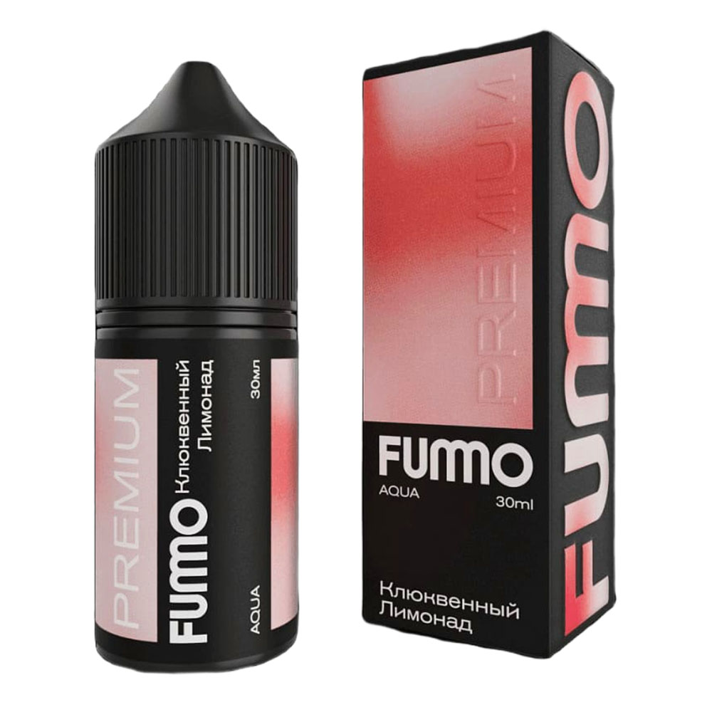 Жидкость Fummo Aqua - Клюквенный лимонад 30мл 20мг