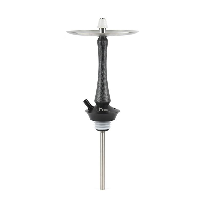 Кальян Union Hookah - Sleek Black Silver 48см (Без колбы)