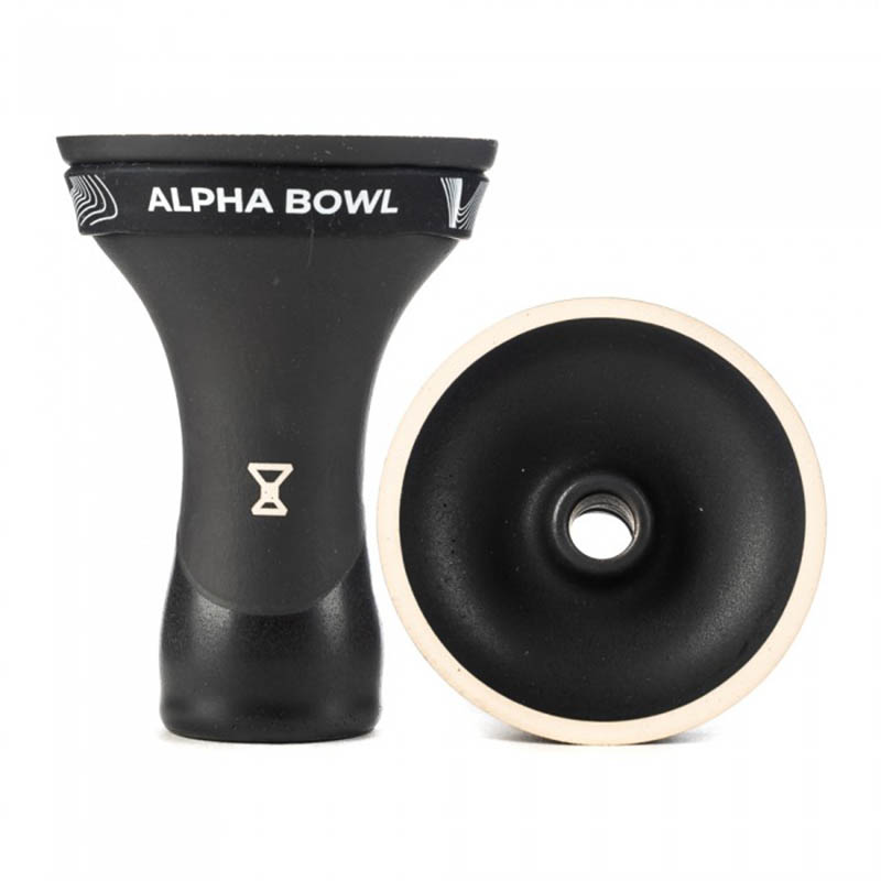 Чаша для кальяна Alpha Bowl - Race Phunnel Black Matte (Фанел)