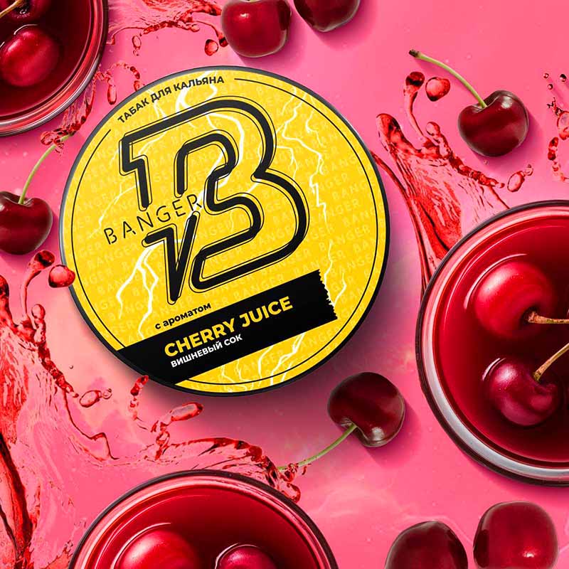 Табак для кальяна Banger - Cherry Juice (Вишневый сок) 25г