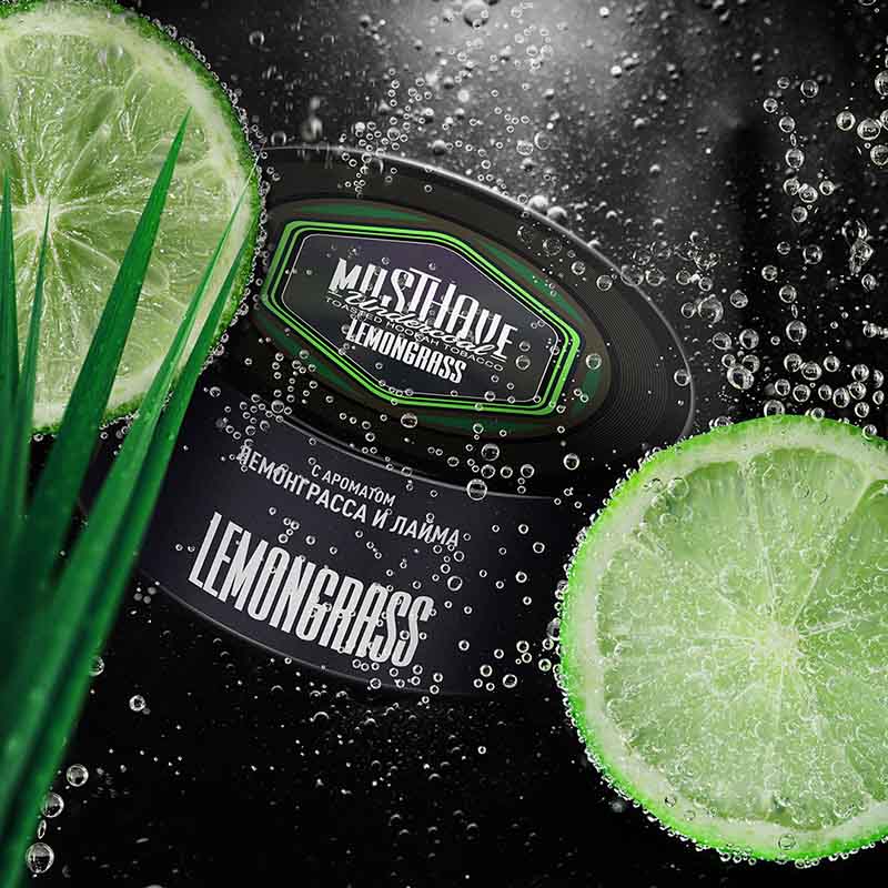 Табак для кальяна Must Have - Lemongrass (Лимона Лемонграсс Лайм) 25г